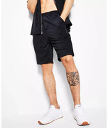 Royalty by Maluma Men&#39;s Relaxed-Fit Textured Logo 9-1/2&quot; Terry Shorts Bl... - €32,60 EUR