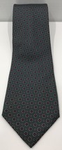 Mario Valentino Geometric Necktie 56&quot;LX3.5&quot;W MADE IN USA 100% Silk - £10.59 GBP