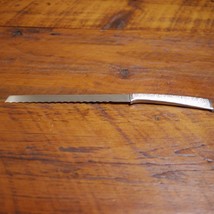 Vintage Mid Century MCM Carvel Hall Stainless Steel USA Kitchen Serrated... - $29.69