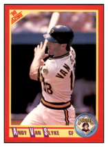 1990 Score Andy Van
  Slyke   Pittsburgh Pirates Baseball
  Card GMMGB - £0.62 GBP