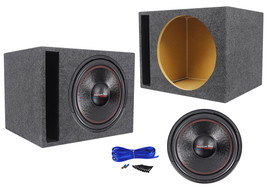 American Bass XD-1522 2000w 15" Car Audio Subwoofer+Vented Sub Box Enclosure - £296.37 GBP
