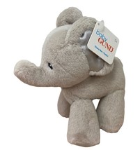 Baby Gund Grey Elephant Rattle  5.25 inch NWT - £11.49 GBP