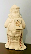 Lenox China Jewels Collection Santa Figurine Santa&#39;s List 1994 Christmas... - $39.55