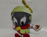 Vintage Baby Looney Toons Marvin The Martian Plush Six Flags Warner Brot... - $14.39
