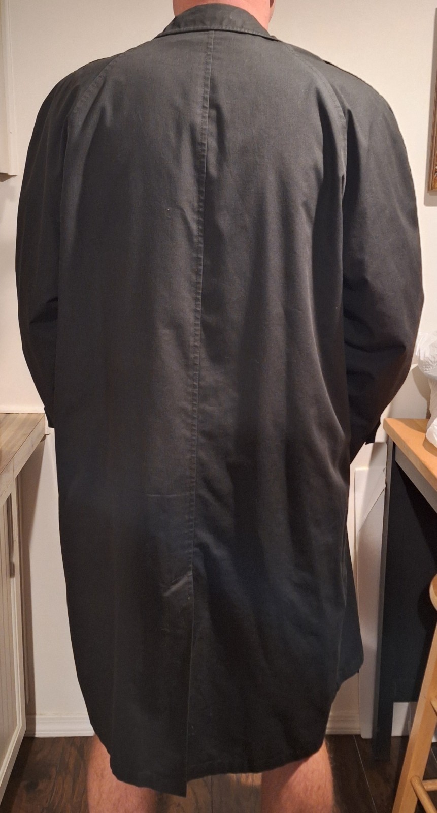 Black Size 48 Botany 500 Weather Topper Jacket Trench Coat w/Alpaca LINER Item image 2