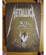 Metallica Poster Skull 30th Anniversary Fillmore - €236,65 EUR