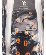 3 Pack Yo Sox Graphic Print Mens Crew Socks Pumpkin Halloween Size 7-12 - $34.21 CAD
