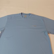 Columbia FM6047 Omni-Shade Men's XL Blue Long Sleeve Crew Neck Pullover T-Shirt image 11