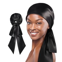 RED BY KISS PRE-TIED GLAM WRAP ONE SIZE FITS ALL - #HQ301 BLACK - $7.59