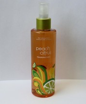 Bath &amp; Body Works Peach Citrus Signature Collection Fragrance Mist 8 oz - £24.04 GBP