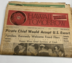 Hawaii Tomorrow Honolulu Advertiser Star Bulletin Newspaper 1961 Vtg Ads RARE - £97.08 GBP