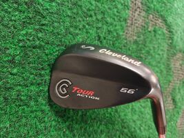 Cleveland Tour Action Red Black Sand Wedge SW Steel Shaft Regular Flex - $33.24