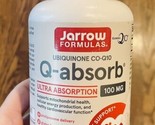 Jarrow Formulas Ubiquinone Co-Q10 Q-absorb 100 mg 120 Sgels READ - $35.06