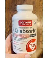 Jarrow Formulas Ubiquinone Co-Q10 Q-absorb 100 mg 120 Sgels READ - £27.42 GBP