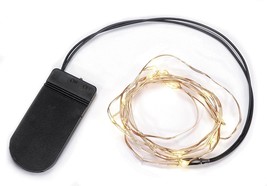 Moon Lights LED Silver Plated Copper Wire Warm Lights - $567.11 MXN