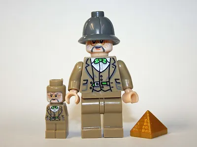 BBStore Minifigure Custom Doctor Henry Jones The Last Crusade Indiana Movie - £4.88 GBP