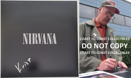 Krist Novoselic signed Nirvana 12x12 album photo COA exact proof autographed - £232.19 GBP