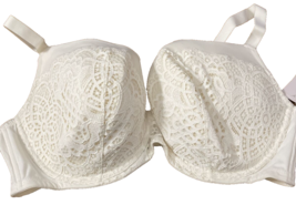 Auden Womens White Bra 46DDD-Brand New-SHIPS N 24 HOURS - $39.48