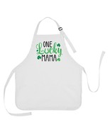 One Lucky Mama Apron, St Patricks Day Apron, St Patricks Day Apron for M... - £14.33 GBP