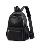 Casual OxWomen Backpack Black Waterproof Nylon School Bags For Teenage G... - £24.77 GBP