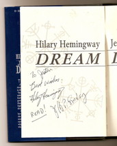 Dreamland Hilary Hemingway Jeffry P Lindsay SIGNED Book 1st Edition Hardcover - £27.02 GBP