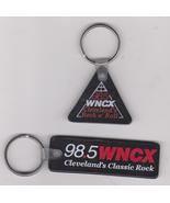 2X Cleveland 98.5 WNCX Classic Rock Radio Station Music FM Ohio Keychain Key Rin - €42,73 EUR