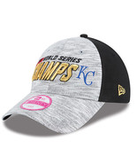 Kansas City Royals New Era Women&#39;s 2015 MLB World Series Champions Cap Hat - £13.40 GBP