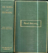 1915 Robert Browning Poetry Complete Edition Expanded Gift Idea [Hardcover] Robe - £69.56 GBP
