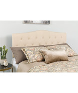 King Headboard-Beige Fabric HG-HB1708-K-B-GG - $261.98 CAD