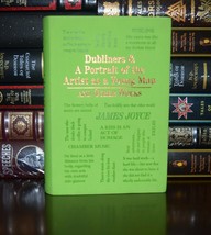New Dubliners &amp; Portrait of the Artist as a Young Man James Joyce Leather Feel - £15.01 GBP