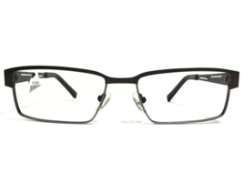 Alberto Romani Eyeglasses Frames AR 810 BR Gray Gunmetal Brown 52-16-145 - £43.87 GBP
