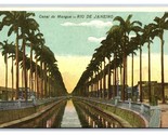 Canal De Mangue Rio De Janeiro Brazil UNP DB Postcard L17 - $3.91