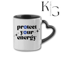 Protect Your Energy Ojo Mug (Black) - $16.65