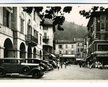 St Martin Vesubie France Real Photo Postcard 1955 La Place  - £14.19 GBP