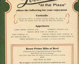 Locastro&#39;s Restaurant Menu Auburn New York 1950&#39;s - $27.72