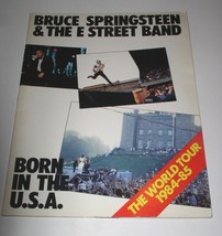 Bruce Springsteen Concert Tour Program Vintage 1984-85 Born In The U.S.A... - $564.14 MXN