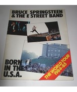Bruce Springsteen Concert Tour Program Vintage 1984-85 Born In The U.S.A... - $41.10 CAD