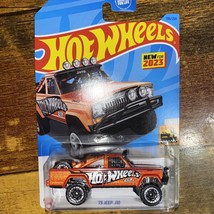 Hot Wheels &#39;73 Jeep J10 Orange #196 - 2023 Baja Blazers - $7.92