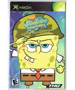 SpongeBob SquarePants Battle For Bikini Bottom Game Microsoft XBOX MANUA... - £11.51 GBP