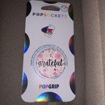 PopGrip: Phone Grip and Phone Stand, Collapsible, Swappable Top, Grateful - £7.98 GBP