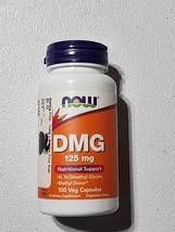 Now Foods DMG 125mg (1-Bottle, 100ct) - EXP 07/2027 - $11.99