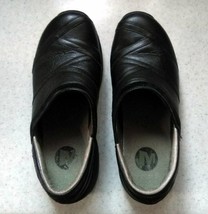 Merrell Primo Patch Women&#39;s (USA) Size 8 Comfort Black Leather Clogs  - £14.35 GBP