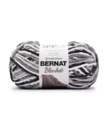 Bernat Blanket Yarn, 10.5 Oz., Gray Storm Variegated - £15.12 GBP