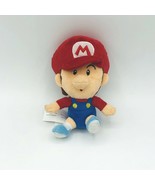 Super Mario Brothers 6” Baby Mario Plush Stuffed Toy World of Nintendo - $14.92 CAD