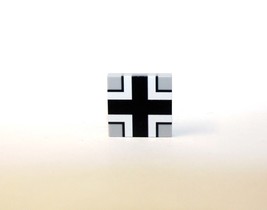 Gift Hobby German WW2 Cross  2X2 brick piece Minifigure US - $3.71