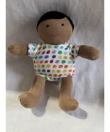 Lovevery Organic Cotton Baby Doll Plush Medium/Tan Skin Polka Dots Monte... - £18.60 GBP