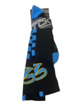 TCK Adult Unisex Over-The-Calf Performance Socks Blue/Black-XL - £7.09 GBP