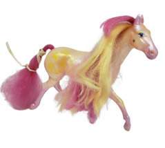 VINTAGE 1987 KENNER FASHION STAR FILLIES DARCI HORSE / PONY PINK YELLOW TOY - $23.75
