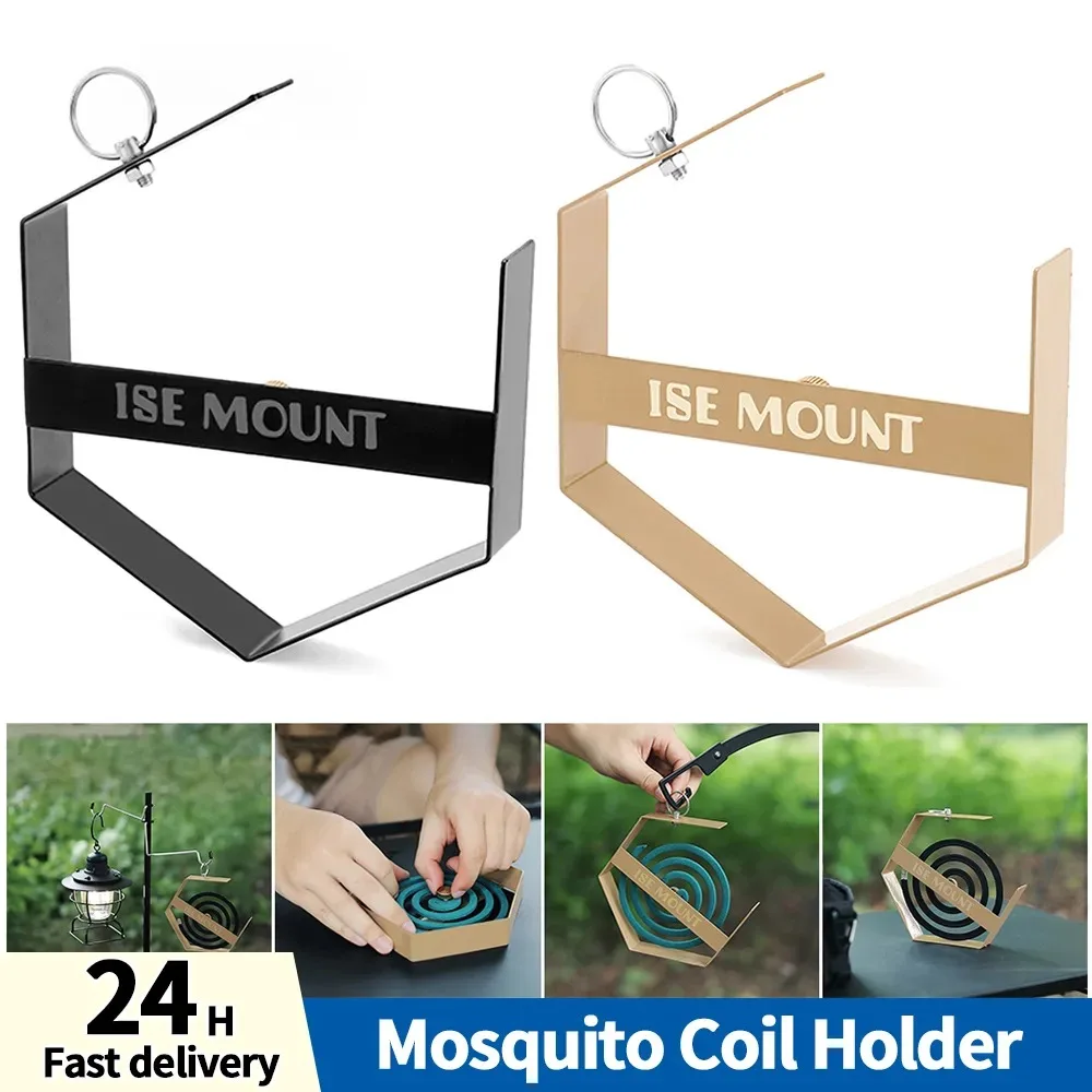 Hanging Mosquito Coil Holder Iron Hexagonal Mosquito Incense Holder - £10.26 GBP+
