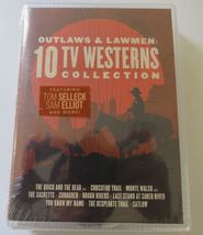 OUTLAWS &amp; LAWMEN: 10 TV Westerns Collection Movies 12 Discs Tom Selleck ... - $29.69